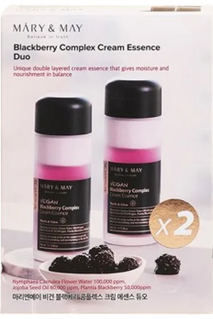 Mary&May Vegan Blackberry Complex Cream Essence Duo - 140ml x2