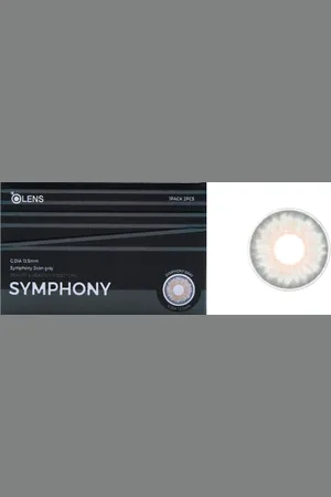 OLens Symphony 1 Month - Gray - 2pcs - -4.75