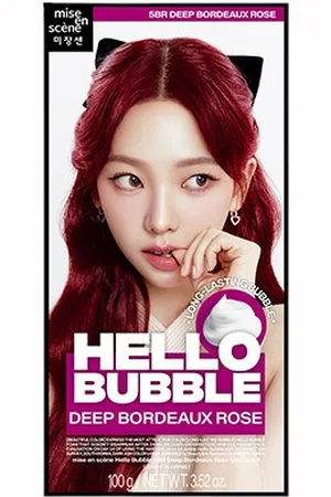 miseenscéne Hello Bubble (2024 New Version) - 100G - 5BR Deep Bordeaux Rose
