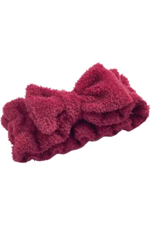 MsBlossom Face Wash Ribbon Headband - 1pc - Rose