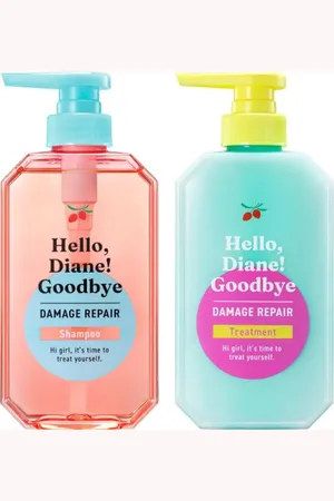 Naturelab Hello, Diane! Goodbye Damage Repair Shampoo & Treatment - 400ml + 400ml