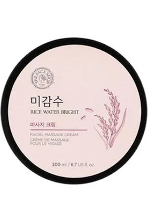 The Face Shop Rice Water Bright Facial Massage Cream - 200ml