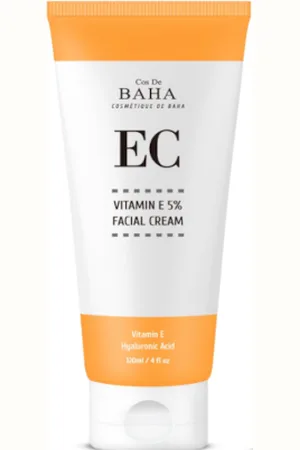 Cos De BAHA Vitamin E 5% Facial Cream (EC120) - 120ml