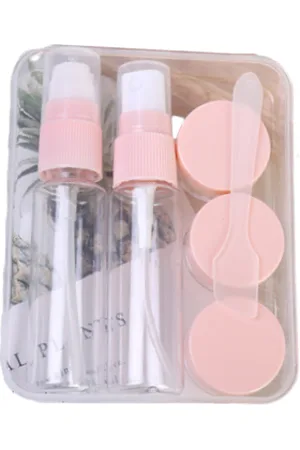 MINGXIER Travel Container - 6pcs - Pink - 1 set