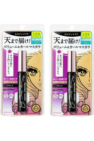 ISEHAN Kiss Me Heroine Make Volume & Curl Mascara Super Waterproof (New Version) - 6g - 01 (2c/u) Set