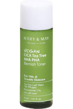 Mary&May CICA Tea Tree AHA PHA Blemish Toner - 30ml