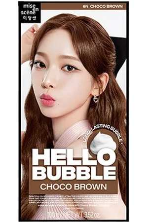 miseenscéne Hello Bubble (2024 New Version) - 100G - 6N Choco Brown