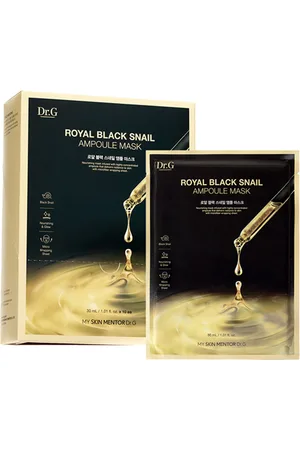 Dr.G Royal Black Snail Ampoule Mask - 10piezas