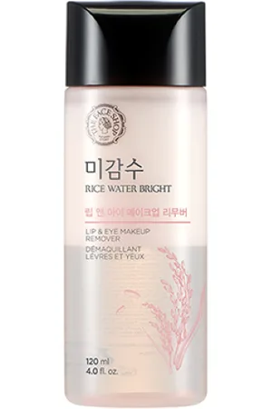 The Face Shop Rice Water Bright Lip & Eye Makeup Remover - 120ml
