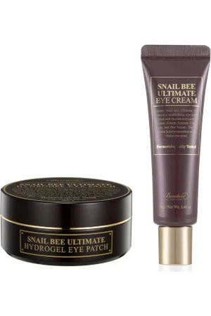 Benton Snail Bee Ultimate Eye Cream - 30g (1ea) + Hydrogel Eye Patch - 60patches (1ea) Set