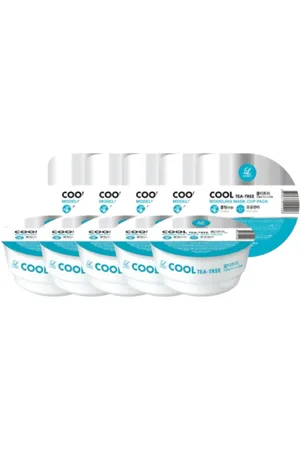 LINDSAY Modeling Mask Cup Pack - 28g - Cool Tea-Tree (5ea) Set