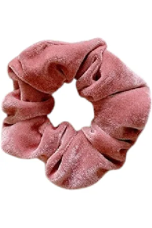 MsBlossom Velvet Hair Tie - 1pieza - Rosado