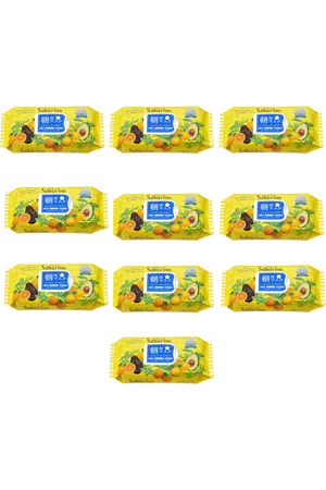 BCL Saborino Morning Mask - Fruity Herbal - 32pc (10ea) Set