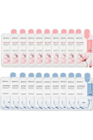 Mediheal Collagen Essential Mask - 10pcs + Watermide Essential Mask - 10pcs Set