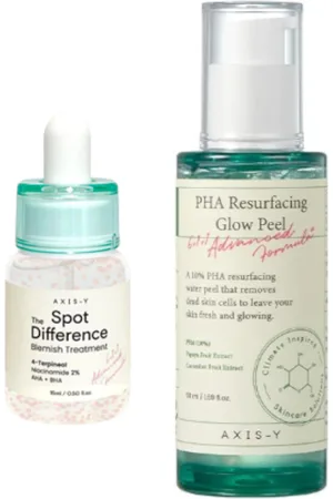 AXIS-Y [OFERTA] PHA Resurfacing Glow Peel X Spot The Difference Blemish Treatment