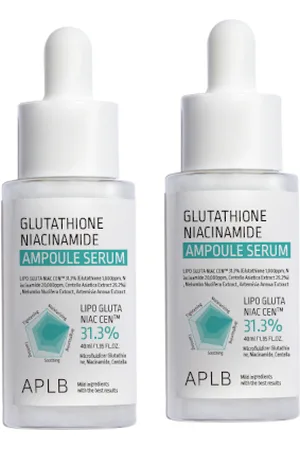 APLB Glutathione Niacinamide Ampoule Serum - 40ml (2ea) Set