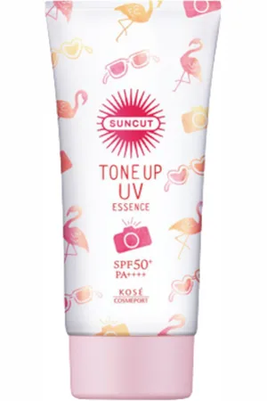 Kose [OFERTA] - Suncut Tone Up UV Essence Pink Flamingo SPF50+ PA++++ - 80g