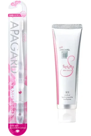 APAGARD Serena Toothpaste - 53g (1ea) + - Crystal Toothbrush - 1pc - Random Color (1ea) Set