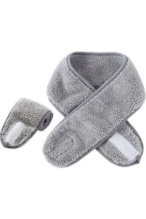 MsBlossom Face Wash Headband - 1pieza - Grey