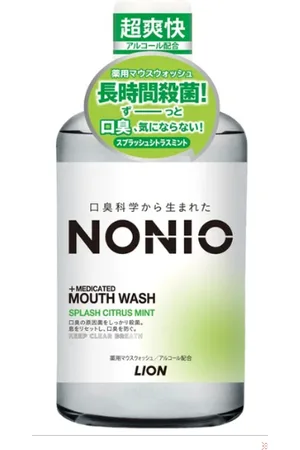 Lion Nonio Mouth Wash - 600ml - Splash Citrus Mint