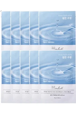 THE LAB by blanc doux Oligo Hyaluronic Acid Watery Skin Mask - 25g x 10ea