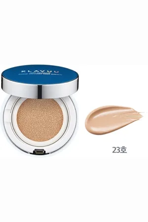Klavuu Blue Pearlsation High Coverage Marine Collagen Aqua Cushion SPF50+ PA+++ - 12g - No. 23