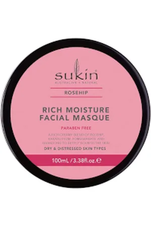 Sukin Rosehip Rich Moisture Facial Masque - 100ml
