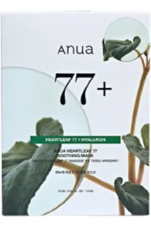 ANUA Heartleaf 77 Soothing Mask - 10pcs