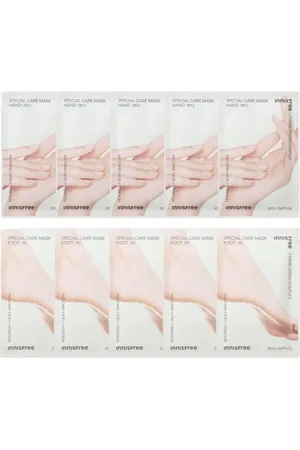 Innisfree Special Care Mask - Hand (5pcs) X - Special Care Mask - Foot - (5pcs)