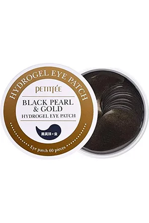 Petitfée Black Pearl & Gold Hydrogel Eye Patch - 60piezas