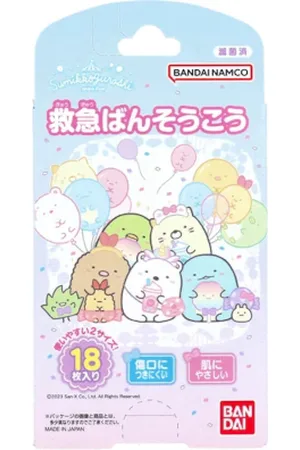 Bandai Pattern Medicinal Tape - 18 piezas - Sumikko Gurashi