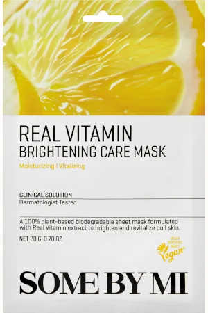 SOME BY MI Real Vitamin Brightening Care Mask - 1pieza