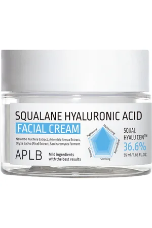 APLB Squalane Hyaluronic Acid Facial Cream - 55ml
