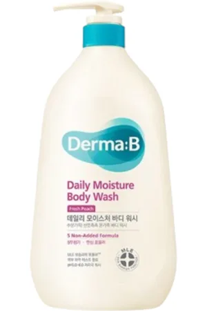 Derma:B [Deal] - Daily Moisture Body Wash - 1000ml - Fresh Peach