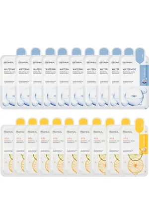Mediheal Watermide Essential Mask - 10pcs + Vita Essential Mask - 10pcs Set