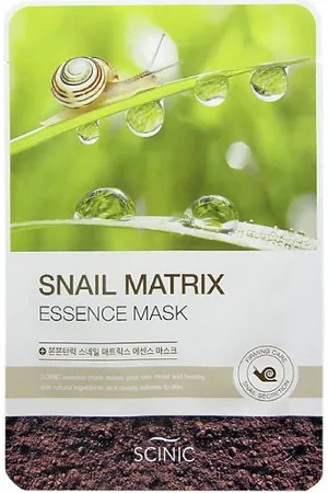 SCINIC Snail Matrix Essence Mask - 1pieza
