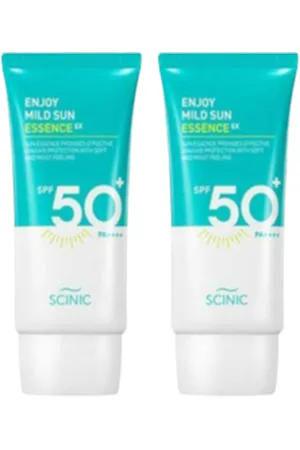 SCINIC Enjoy Super Mild Sun Essence SPF50+ PA++++ - 50ml (2ea) Set
