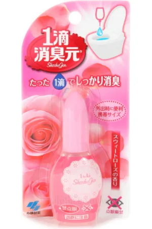 Kobayashi Shoshu Gen 1 Drop Toilet Deodorizer - Sweet Rose - 20ml