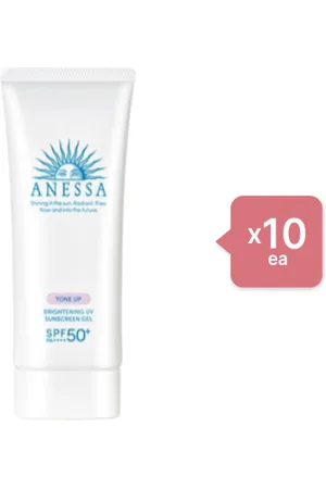 Shiseido Anessa Brightening UV Sunscreen Gel N SPF50+ PA++++ (2022 Version) - 90g (10ea) Set