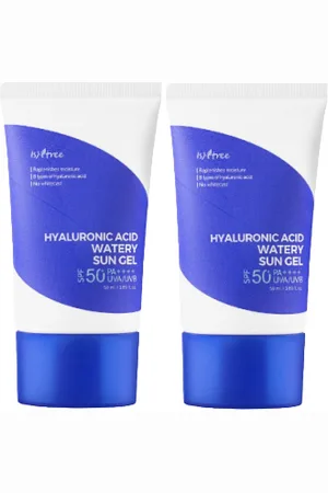 Isntree [Deal] Hyaluronic Acid Watery Sun Gel (2ea) Set
