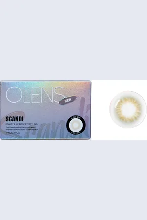 OLens Scandi 1 Month - Gray - 2pcs - -3.00