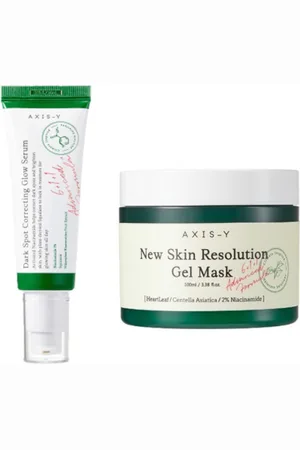 AXIS-Y [OFERTA] Dark Spot Correcting Glow Serum X New Skin Resolution Gel Mask