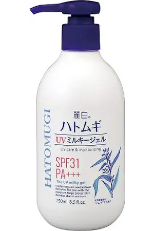 KUMANO COSME [Oferta] - Reihaku Hatomugi UV Milky Gel SPF31 PA+++ - 250g