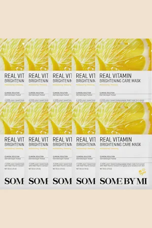 SOME BY MI Real Vitamin Brightening Care Mask - 10piezas