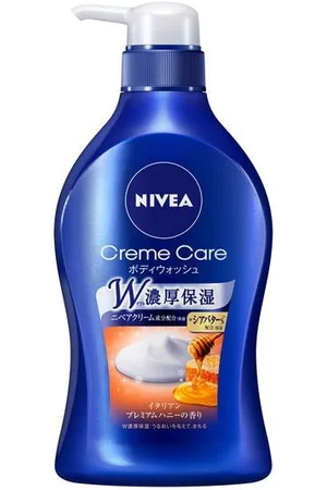 NIVEA Japan Cream Care Body Wash Italian Premium Honey - 480ml