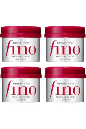 Shiseido Fino Premium Touch Hair Mask 4piezas Set