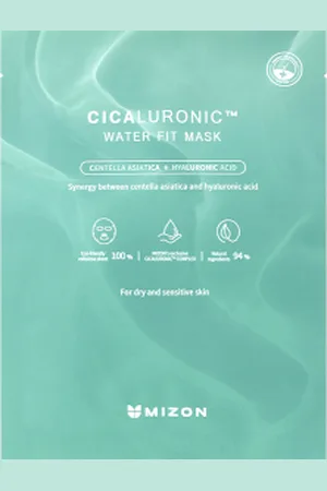 Mizon Cicaluronic Water Fit Mask - 24g
