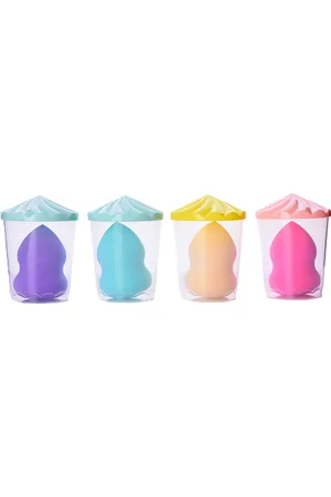 MINGXIER Makeup Blender Beauty Sponge - Gourd with Container (Random Colour) - 1 pieza