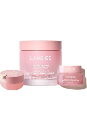 LANEIGE Bouncy & Firm Skin Care Set (3 items)