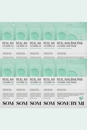 SOME BY MI [Oferta] - Real AHA-BHA-PHA Calming Care Mask - 10piezas